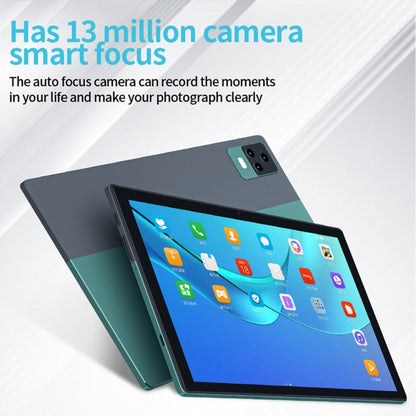 BDF P70 4G LTE Tablet PC 10.1 inch, 8GB+128GB, Android 11 MTK6755 Octa Core, Support Dual SIM, EU Plug(Gold)