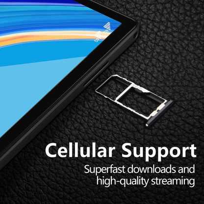 BDF P70 4G LTE Tablet PC 10.1 inch, 8GB+128GB, Android 11 MTK6755 Octa Core, Support Dual SIM, EU Plug(Gold)
