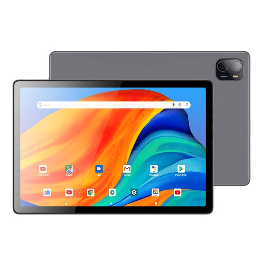 Tablette PC BDF P90 4G LTE 10,1 pouces, 8 Go + 128 Go, Android 11 MTK6755 Octa Core, Double SIM, Prise UE (Gris)