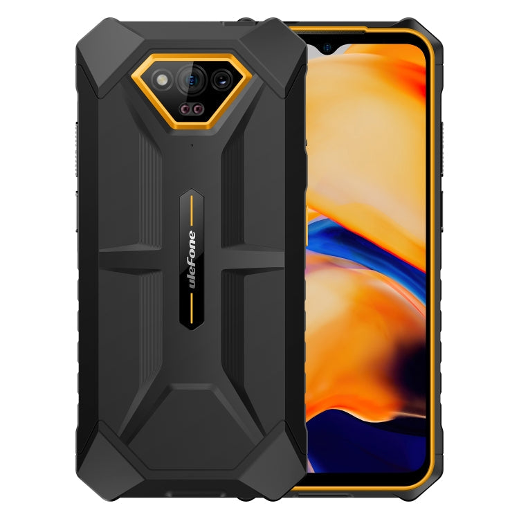 [HK Warehouse] Ulefone Armor X13, 6 Go+64 Go, téléphone robuste IP68/IP69K, Android 15 MediaTek Helio G36 Octa Core de 6,52 pouces, réseau: 4G, NFC, OTG(Orange partiel)