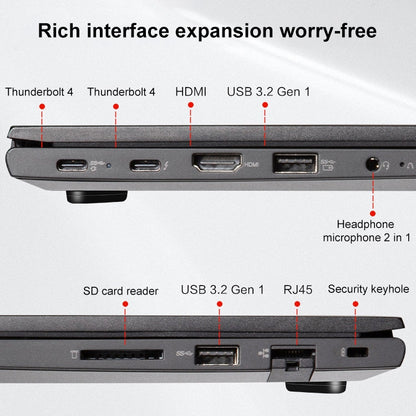 Lenovo E5-IAP 15.6 inch Laptop, 16GB+512GB, Windows 11 Home Chinese Version, Intel 11th Gen Core i5-1235U MX550 Discrete Graphics