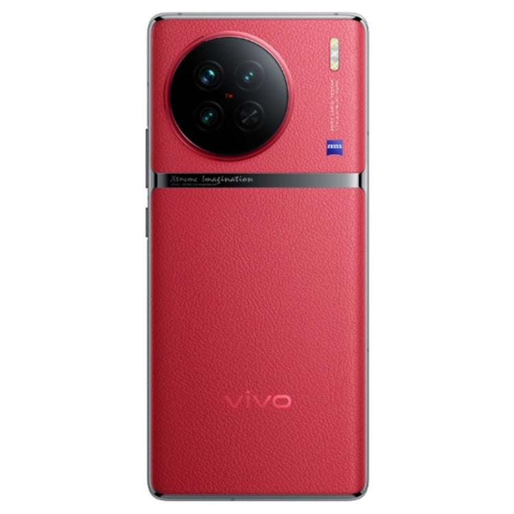 vivo X90s 5G,Triple Back Cameras, 8GB+256GB, Face ID Screen Fingerprint Identification, 6.78 inch Android 13.0 OriginOS 3 Dimensity 9200+ Octa Core, NFC, OTG, Network: 5G, Support Google Play(Red)