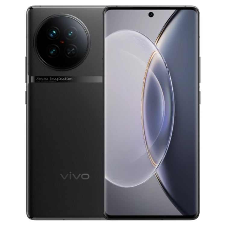 vivo X90s 5G, triple caméra arrière, 12 Go+256 Go, reconnaissance faciale et capteur d'empreintes digitales sous l'écran, 6,78 pouces Android 13.0 OriginOS 3 Dimensity 9200+ Octa Core, NFC, OTG, Réseau : 5G, compatible Google Play (noir)