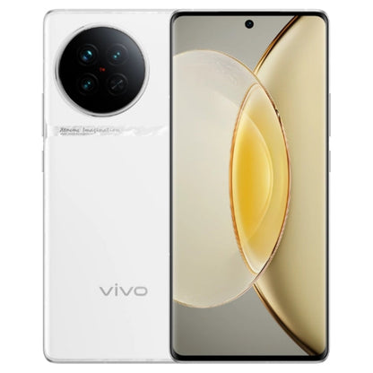 vivo X90s 5G, Triple caméras arrière, 12 Go+512 Go, Identification faciale et empreinte digitale sous l'écran, Android 13.0 OriginOS 3 de 6,78 pouces, Dimensity 9200+ Octa Core, NFC, OTG, Réseau: 5G, Support Google Play (Blanc)