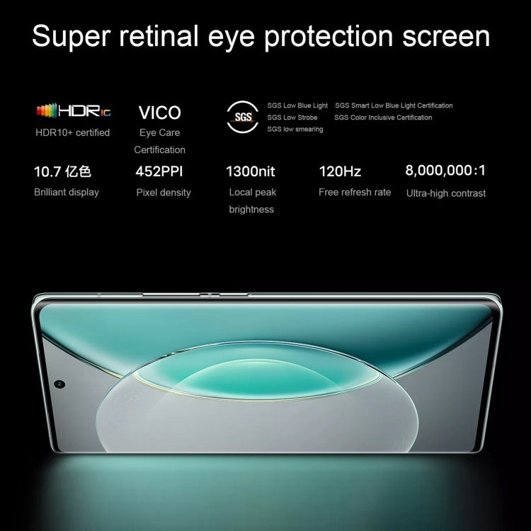vivo X90s 5G,Triple Back Cameras, 8GB+256GB, Face ID Screen Fingerprint Identification, 6.78 inch Android 13.0 OriginOS 3 Dimensity 9200+ Octa Core, NFC, OTG, Network: 5G, Support Google Play(Black)