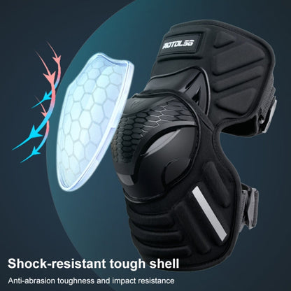 Motolsg MT03 Motorcycle Bicycle Riding Protective Gear 2 in 1 Knee Pads