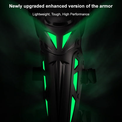 Motolsg MT-05 Motorcycle Bicycle Riding Protective Gear 4 in 1 Elbow Pads(Green)