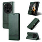For OPPO Find X8 Pro AZNS Magnetic Calf Texture Flip Leather Phone Case(Dark Green)