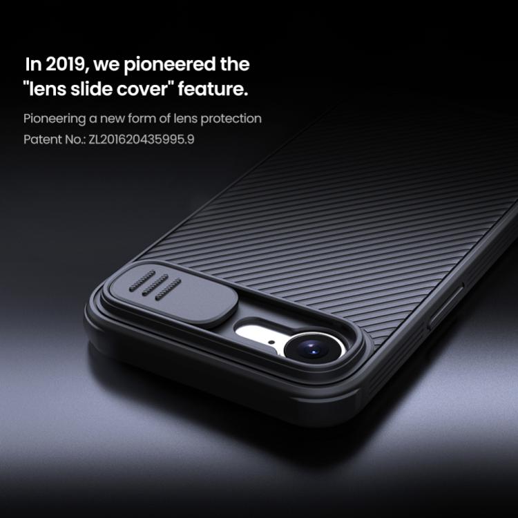 For iPhone 17e / 16e NILLKIN CamShield Pro PC Phone Case(Black)
