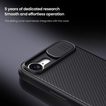 For iPhone 17e / 16e NILLKIN CamShield Pro PC Phone Case(Black)