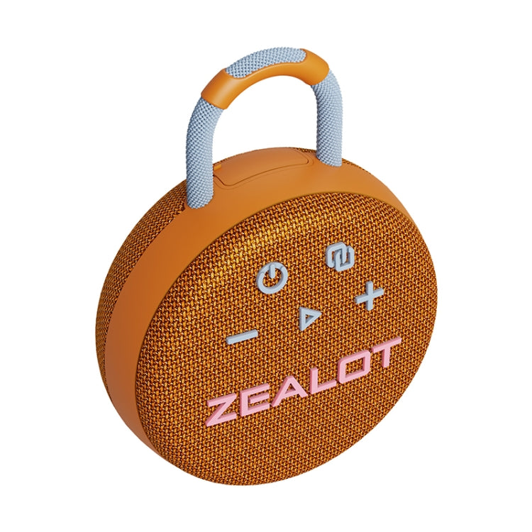 Zealot S77 IPX7 Waterproof Portable Wireless Bluetooth Speaker(Orange)