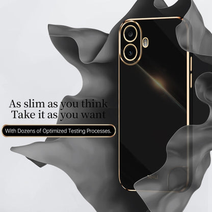 For Nothing CMF Phone 1 XINLI Straight Edge 6D Electroplate TPU Phone Case(Celestial Blue)