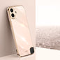 Pour l'étui de téléphone Nothing CMF Phone 1 XINLI Straight Edge 6D Electroplate en TPU (rose)