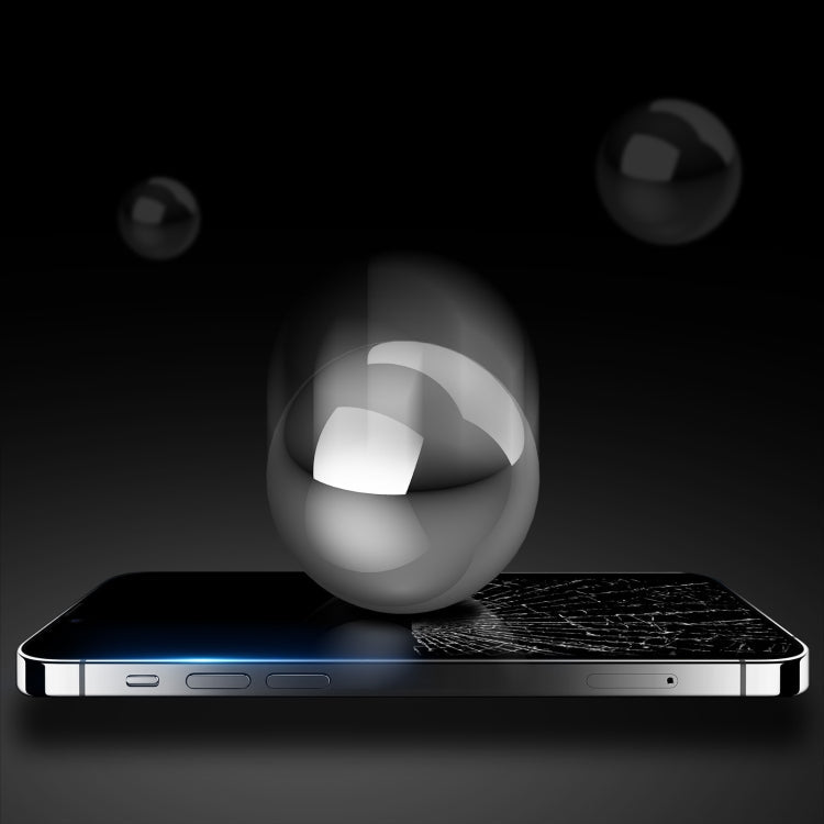 For iPhone 15 10pcs DUX DUCIS 0.33mm 9H Medium Alumina Tempered Glass Film