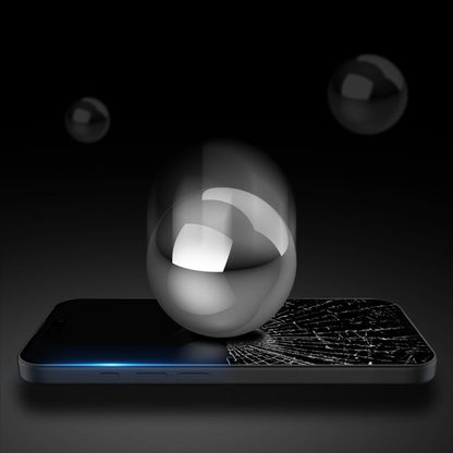 For iPhone 16 Pro 10pcs DUX DUCIS 0.33mm 9H Medium Alumina Tempered Glass Film