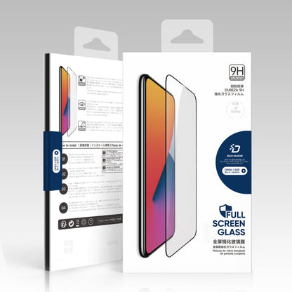 For iPhone 16 Pro 10pcs DUX DUCIS 0.33mm 9H Medium Alumina Tempered Glass Film