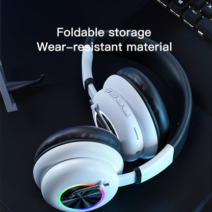 Casque sans fil pliable T&G KE-29 avec microphone (vert)