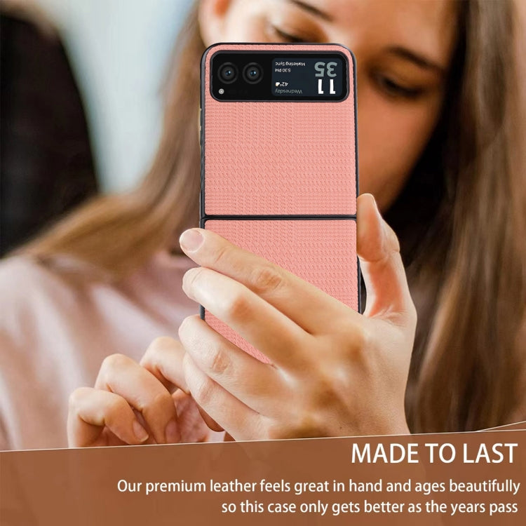 For Motorola Razr 40 ViLi TH Series Shockproof TPU + PC Phone Case(Pink)