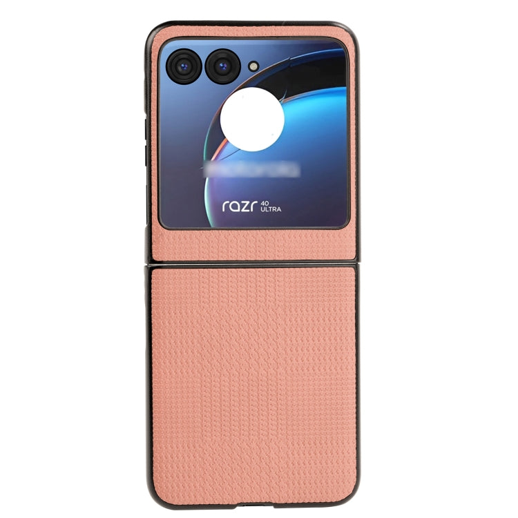 For Motorola Razr 40 Ultra ViLi TH Series Shockproof TPU + PC Phone Case(Pink)