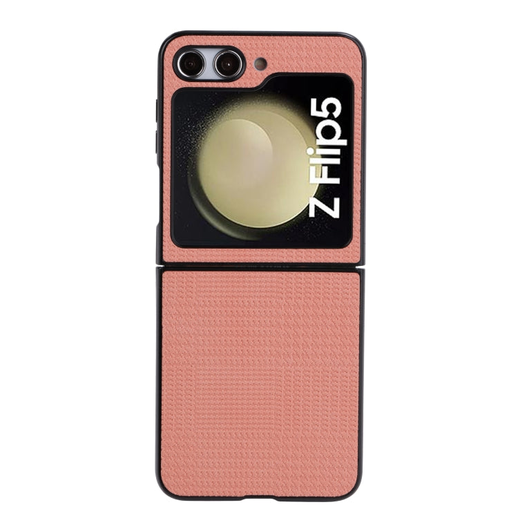 For Samsung Galaxy Z Flip5 ViLi TH Series Shockproof TPU + PC Phone Case(Pink)