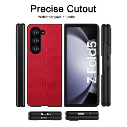 For Samsung Galaxy Z Fold5 ViLi TH Series Shockproof TPU + PC Phone Case(Red)