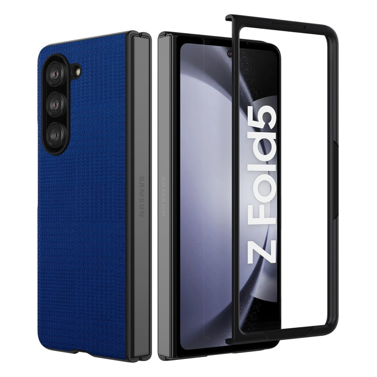 Pour Samsung Galaxy Z Fold5 Étui de protection antichoc en TPU + PC de la série ViLi (bleu)