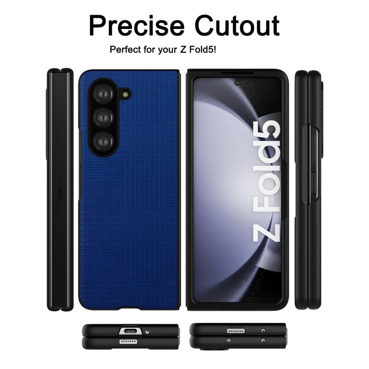 Pour Samsung Galaxy Z Fold5 Étui de protection antichoc en TPU + PC de la série ViLi (bleu)