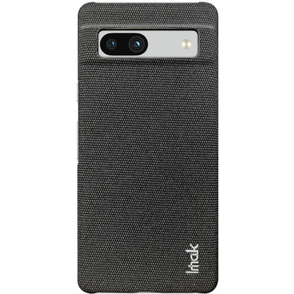 For Google Pixel 7a imak Ruiyi Series Cloth Texture PU + PC Phone Case(Black)