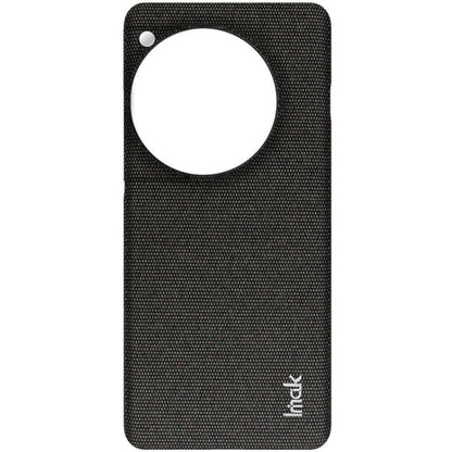 Pour Étui de téléphone en tissu texturé imak Ruiyi Series en PU + PC pour OnePlus 12 5G (Noir)