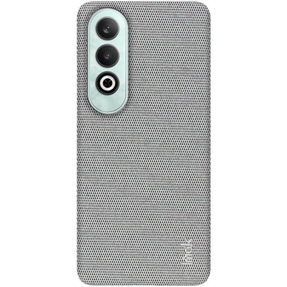 For OnePlus Nord CE4 5G imak Ruiyi Series Cloth Texture PU + PC Phone Case(Light Grey)