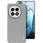 For OnePlus 13 imak Ruiyi Series Cloth Texture PU + PC Phone Case(Light Grey)