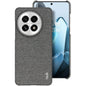 For OnePlus 13 imak Ruiyi Series Cloth Texture PU + PC Phone Case(Dark Grey)