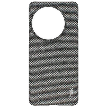 For OnePlus 13 imak Ruiyi Series Cloth Texture PU + PC Phone Case(Dark Grey)