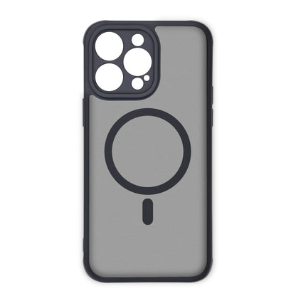 Pour iPhone 13 ViLi GHB Series Coque de Téléphone en Cuir Zippée Magnétique MagSafe (Noir)