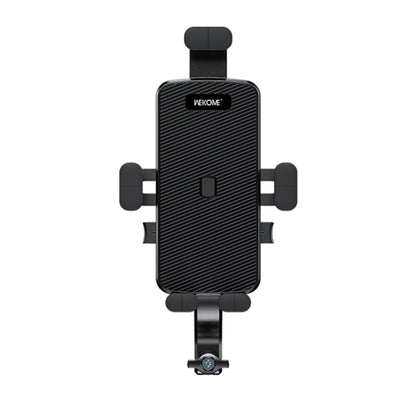 WK WA-S57 Pop Power Series Mechanical Motorcycle Phone Holder(Black)