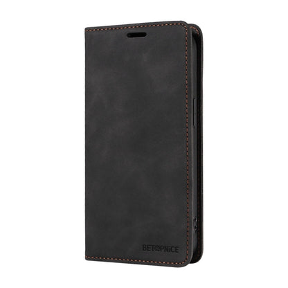 For OPPO A60 4G Global BETOPNICE Suction RFID Anti-theft Leather Phone Case(Black)