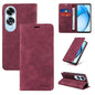 For OPPO A60 4G Global BETOPNICE Suction RFID Anti-theft Leather Phone Case(Wine Red)