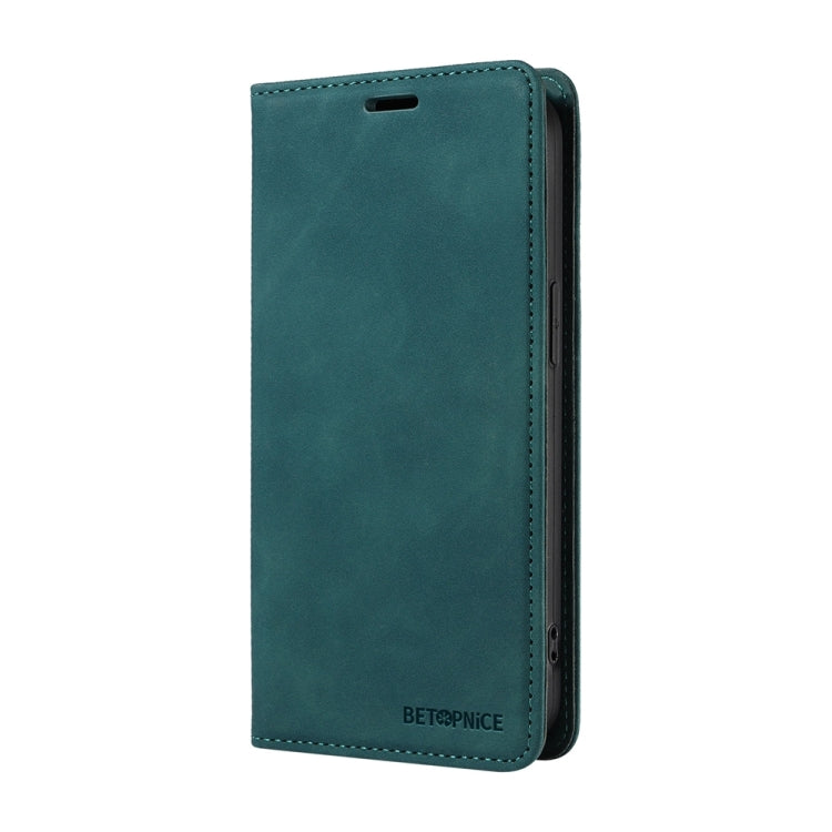 For OPPO A60 4G Global BETOPNICE Suction RFID Anti-theft Leather Phone Case(Green)