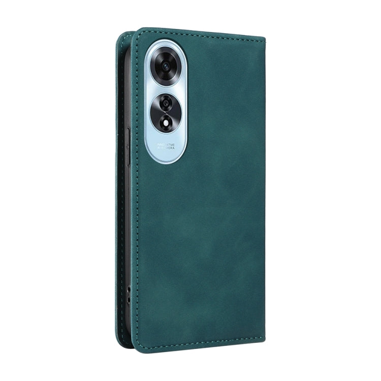 For OPPO A60 4G Global BETOPNICE Suction RFID Anti-theft Leather Phone Case(Green)