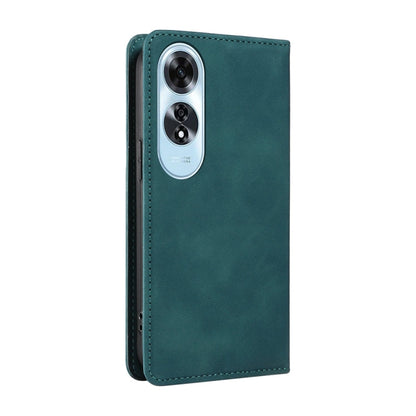 For OPPO A60 4G Global BETOPNICE Suction RFID Anti-theft Leather Phone Case(Green)