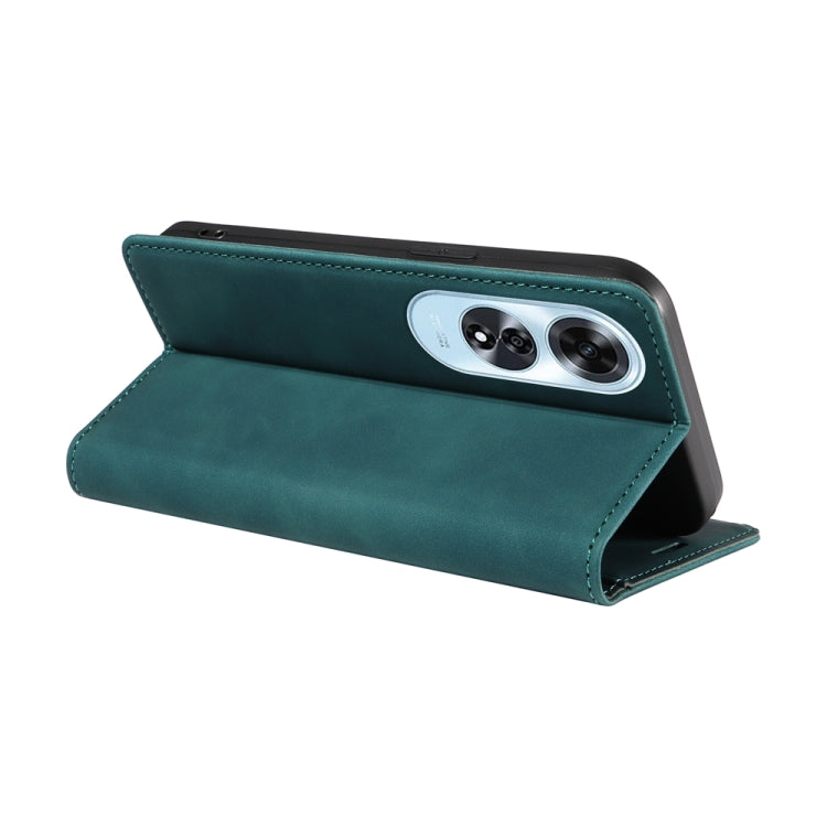 For OPPO A60 4G Global BETOPNICE Suction RFID Anti-theft Leather Phone Case(Green)