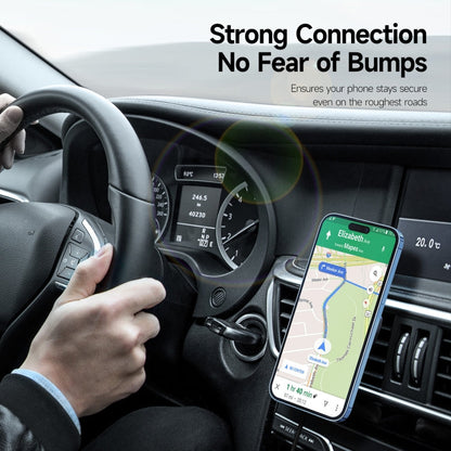 DUZZONA V2 15W Transparent Car Magnetic Wireless Charger