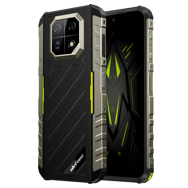 [HK Warehouse] Ulefone Armor 22, 8GB+128GB, IP68/IP69K Rugged Phone, 6.58 inch Android 15 MediaTek Helio G96 Octa Core, Network: 4G, NFC, OTG(Some Green)
