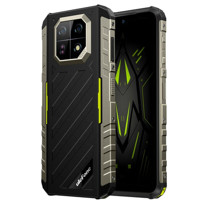 [HK Warehouse] Ulefone Armor 22, 8GB+256GB, IP68/IP69K Rugged Phone, 6.58 inch Android 15 MediaTek Helio G96 Octa Core, Network: 4G, NFC, OTG(Some Green)