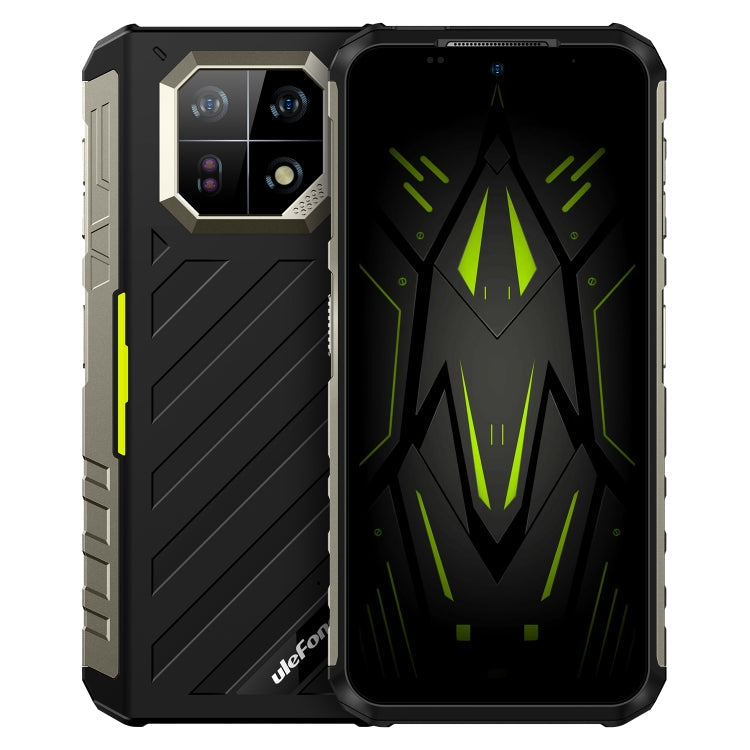 [HK Warehouse] Ulefone Armor 22, 8GB+256GB, IP68/IP69K Rugged Phone, 6.58 inch Android 15 MediaTek Helio G96 Octa Core, Network: 4G, NFC, OTG(Some Green)