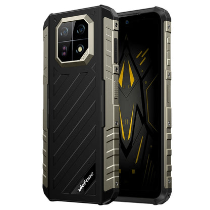 [Entrepôt HK] Ulefone Armor 22, 8 Go+256 Go, Téléphone Robuste IP68/IP69K, 6,58 pouces Android 15 MediaTek Helio G96 Octa Core, Réseau: 4G, NFC, OTG (Tout Noir)