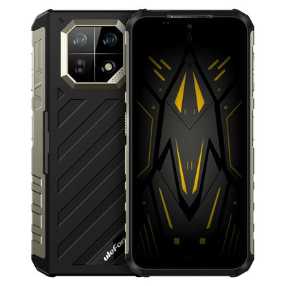 [Entrepôt HK] Ulefone Armor 22, 8 Go+256 Go, Téléphone Robuste IP68/IP69K, 6,58 pouces Android 15 MediaTek Helio G96 Octa Core, Réseau: 4G, NFC, OTG (Tout Noir)