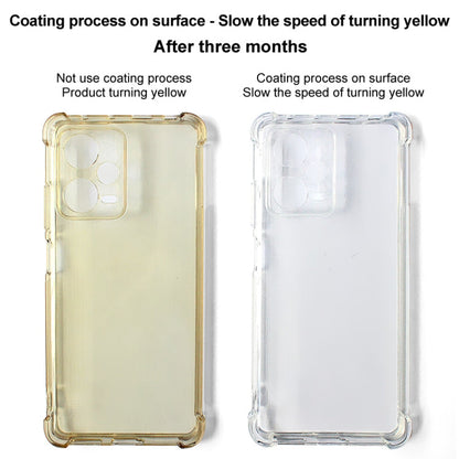 Pour l'étui de téléphone OnePlus 12 5G imak antichoc en TPU avec coussin d'air (Transparent)