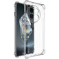 Pour OnePlus Ace 3 5G imak Coque de téléphone en TPU antichoc Airbag (transparent)