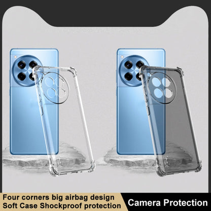 Pour OnePlus Ace 3 5G imak Coque de téléphone en TPU antichoc Airbag (transparent)